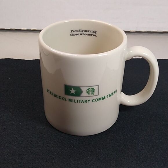 Starbucks Ceramic Military 2017 Mug 14 oz Made in USA Country Cottagecore - Picture 1 of 7